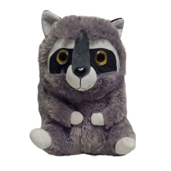 NANCO Belly Buddy stuffed plush raccoon soft stuffed animal‎ toy 14" - Picture 1 of 8